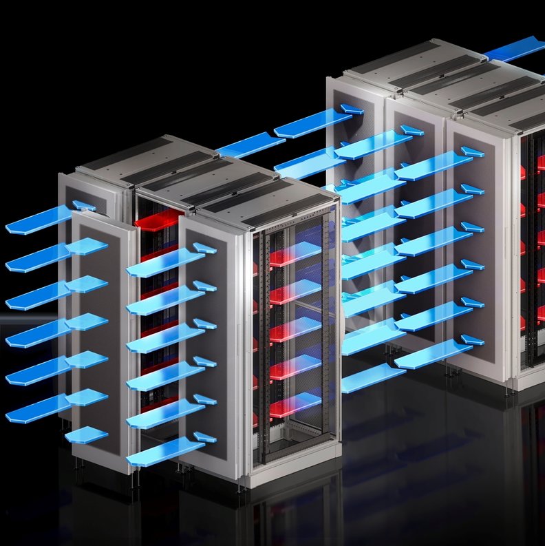 Úplná novinka v chladení serverových skríň: Systém LCP - hybrid