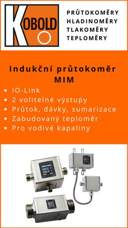 KOBOLD Indukčný prietokomer MIM