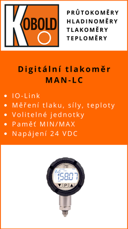 KOBOLD Digitálny tlakomer MAN-LC