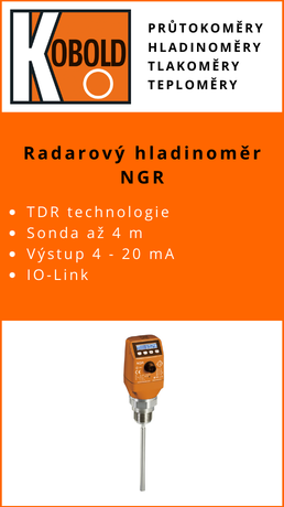 KOBOLD Radarový hladinomer NGR