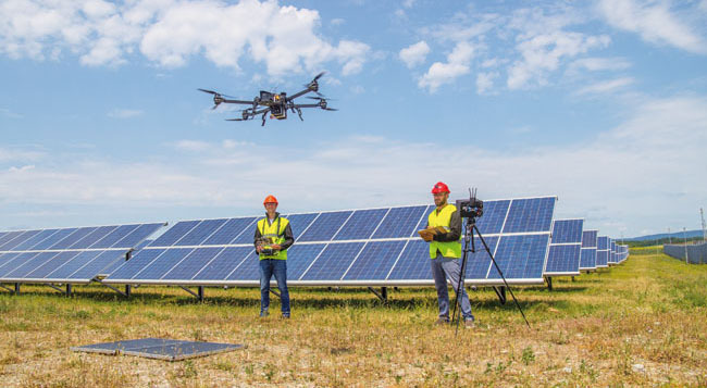 Dron zvyšuje bezpečnosť a efektivitu inšpekčných prác Dron zvyšuje bezpečnosť a efektivitu inšpekčných prác