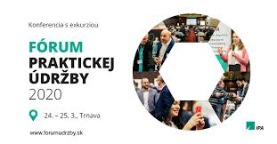 Fórum praktickej údržby 2020, Trnava - ZRUŠENÉ! Fórum praktickej údržby 2020, Trnava - ZRUŠENÉ!