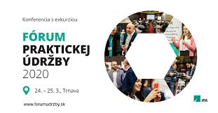 Fórum praktickej údržby 2020, Trnava - ZRUŠENÉ!