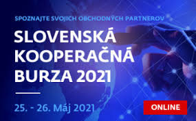 Slovenská kooperačná burza 2021 - online Slovenská kooperačná burza 2021 - online