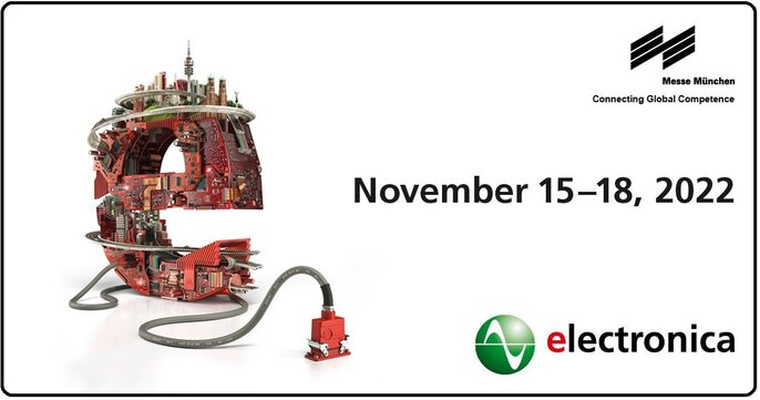 electronica 2022, Mníchov, Nemecko electronica 2022, Mníchov, Nemecko