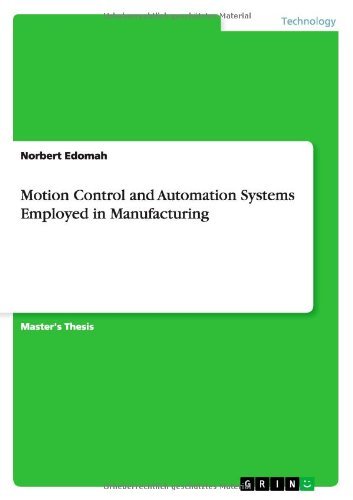 Motion Control and Automation Systems Employed in Manufacturing