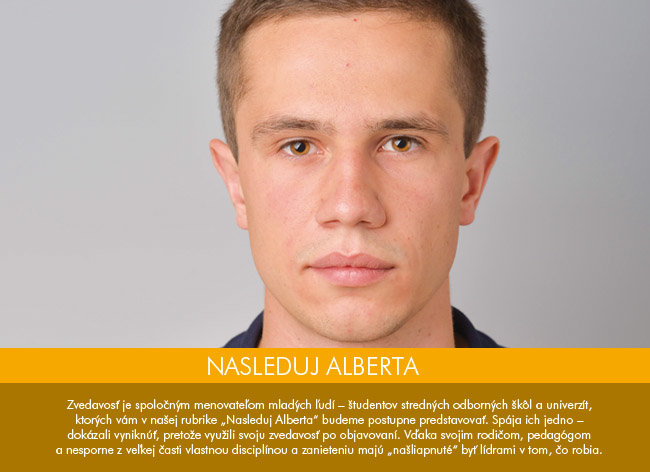 Nasleduj Alberta - Bc. Martin Mišenko