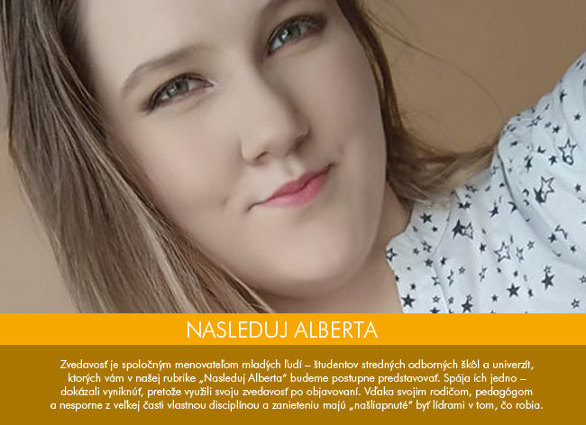 Nasleduj Alberta – Veronika Hulínová