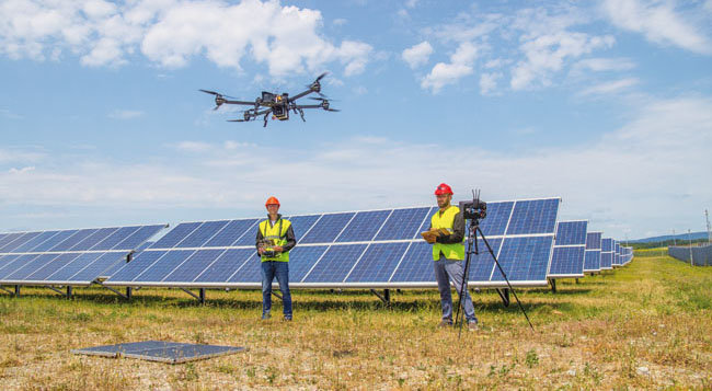 Dron zvyšuje bezpečnosť a efektivitu inšpekčných prác