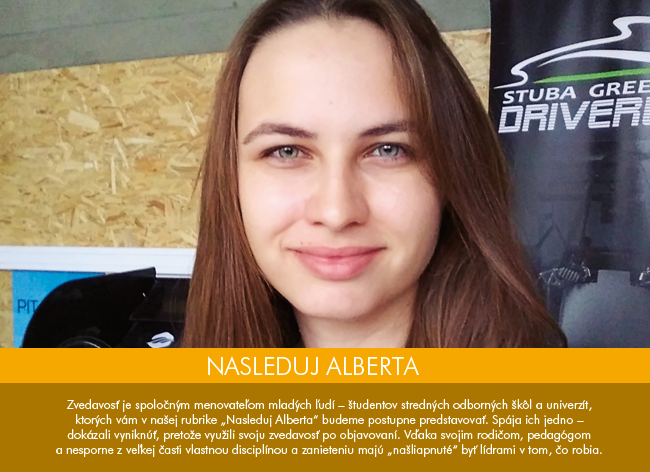 Nasleduj Alberta – Tereza Ábelová