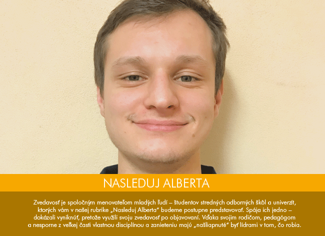 Nasleduj Alberta – Marek Žiak