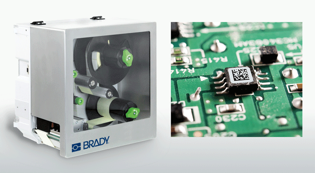 BradyPrinter A8500: Automatizované riešenie označovania DPS