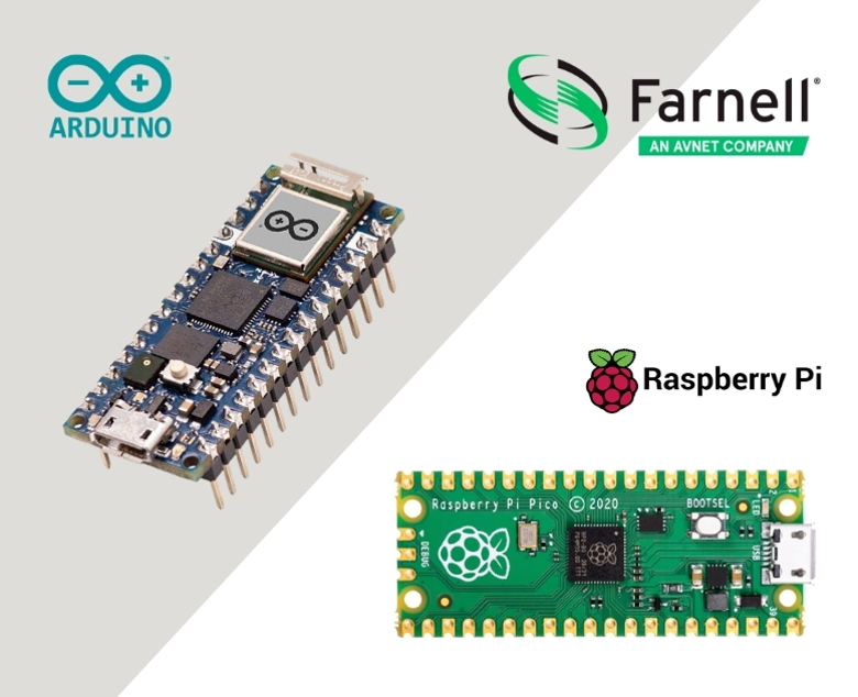 Farnell prináša Arduino Nano RP2040 Connect a Raspberry Pi Pico