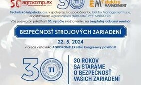 Bezpečnosť strojových zariadení, Nitra (na MSV)