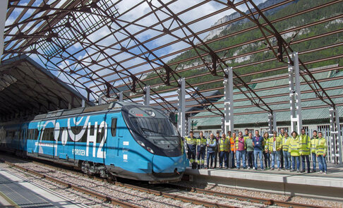 Projekt FCH2RAIL: prvý vodíkový vlak v španielskej železničnej sieti