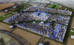 Masdar City: soběstačné ekologické město v poušti bez aut