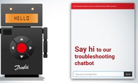 Spoznajte nového kolegu spoločnosti Danfoss: Danfoss Drives Chat robot