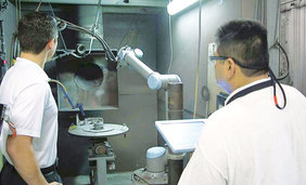 Spolupracujúci robot v náročnom prostredí