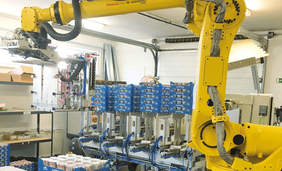 Využitie potenciálu robotov FANUC v spoločnosti Zvolenská mliekareň, s. r. o.