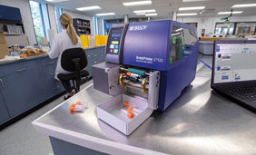 Automatizácia značenia testovacích skúmaviek
