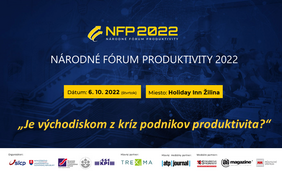Krízy a produktivita na programe Národného fóra produktivity 2022