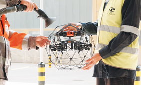 Drony pomáhajú vytvárať cementárne zajtrajška
