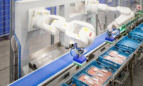 Efektívne robotické balenie, paletizácia a manipulácia s dôrazom na bezpečnosť od ABB