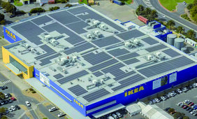 IKEA prevádzkuje najväčšiu miestnu distribučnú sústavu v Austrálii