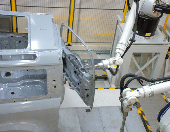 Automatizácia technológie povrchových úprav v JLR Nitra