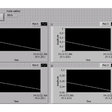 Obr. 1 Vzorový front panel aplikace pro paralelní měření 2 FV panel