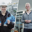 Dr. Sabine Pegel, Covestro Dormagen a Nils Janus, Covestro – testujúci technológie umelej inteligencie