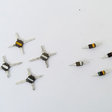 TESLA Piešťany, UHF tranzistor KF 907, párované varikapy 3 KB 105G