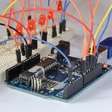 Obr. 2 Elektronický projekt na báze Arduino