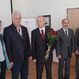 Obr.: Odovzdanie ocenenia Medaila akademika Ivana Plandera prof. E. Kostolanskému, zľava: Ivana Budiská, Ladislav Hluchý, Eduard Kostolanský, Mikuláš Alexík, Milan Šujanský