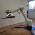 Obr. 2 Robotický systém skenovania obrazu zvárania