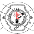 Obr. 1b Časti optického detektora