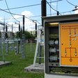 Obr..3 Ovládaciaskriňa poľa vývodu 220 kV (elektrické ovládanie jednotlivých prvkov)