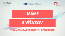 Projekt OpenMaker podporí päť prelomových výrobných riešení Projekt OpenMaker podporí päť prelomových výrobných riešení