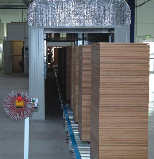 Obr.3 Sušiaci tunel