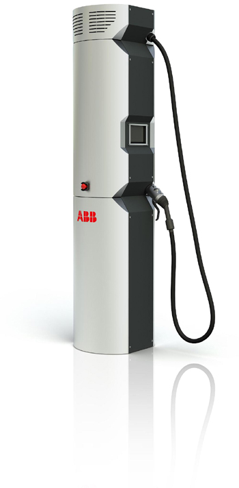 Obr. 1 Stanica na rýchle nabíjanie akumulátorov elektromobilov