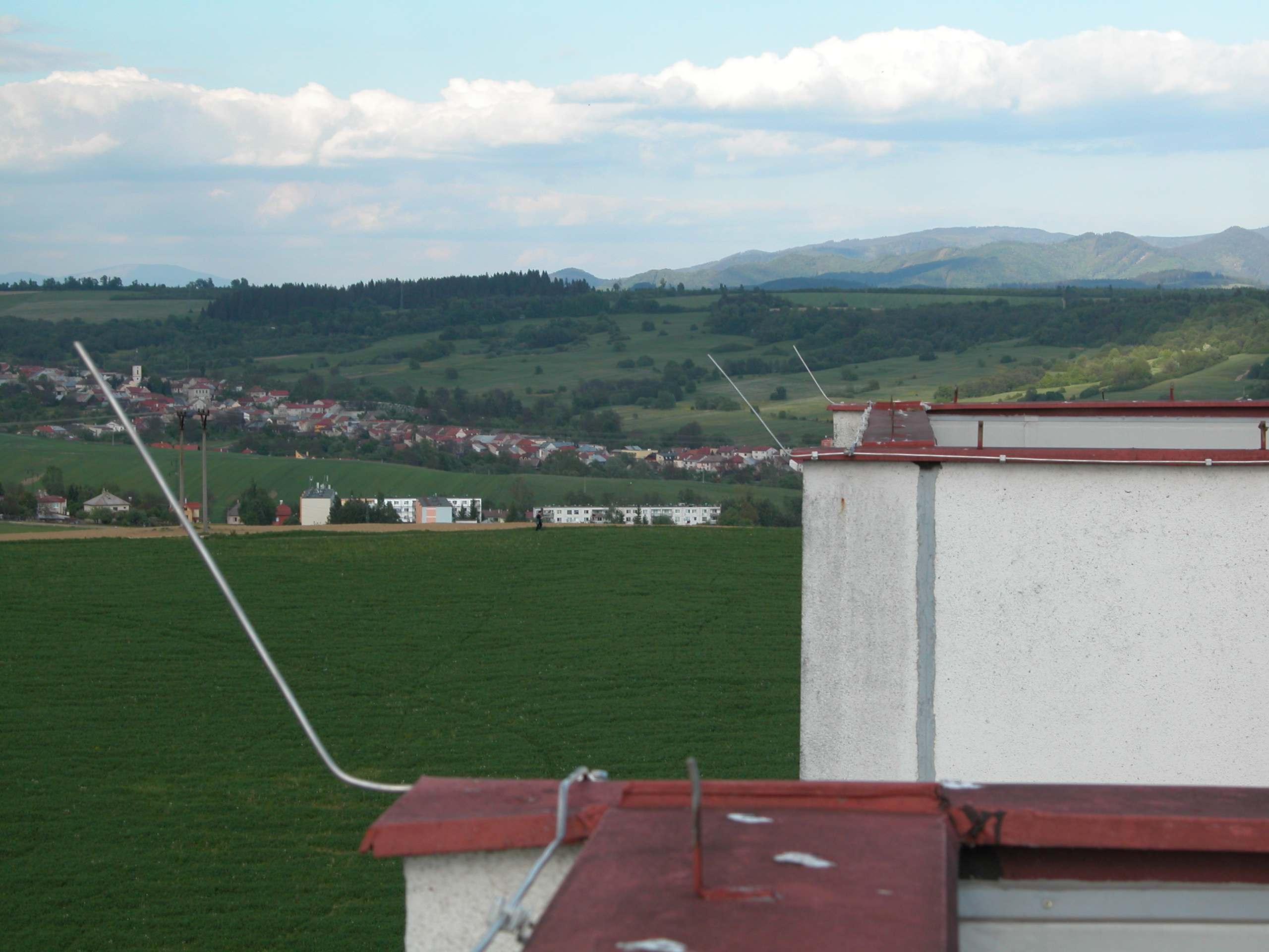 Obr. 2 Vonkajší systém ochrany pred bleskom
