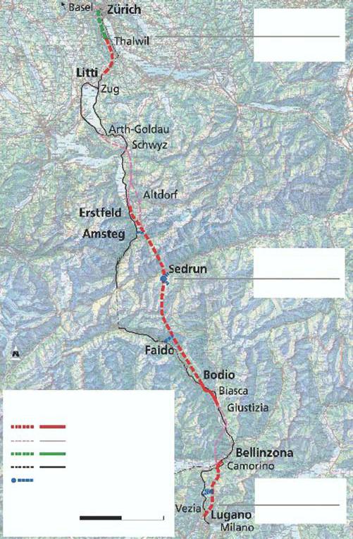 Obr.1 Projekt Alptransit