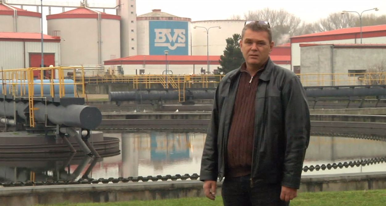 Obr. 2 Marián Šlapák, vedúci prevádzky ČOV Petržalka