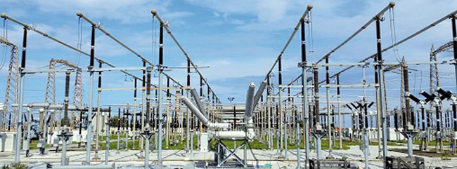 Obr. 1 doplnenie 400 kV poľa prostredníctvom modulu PASS do existujúcej konvečnej rozvodne