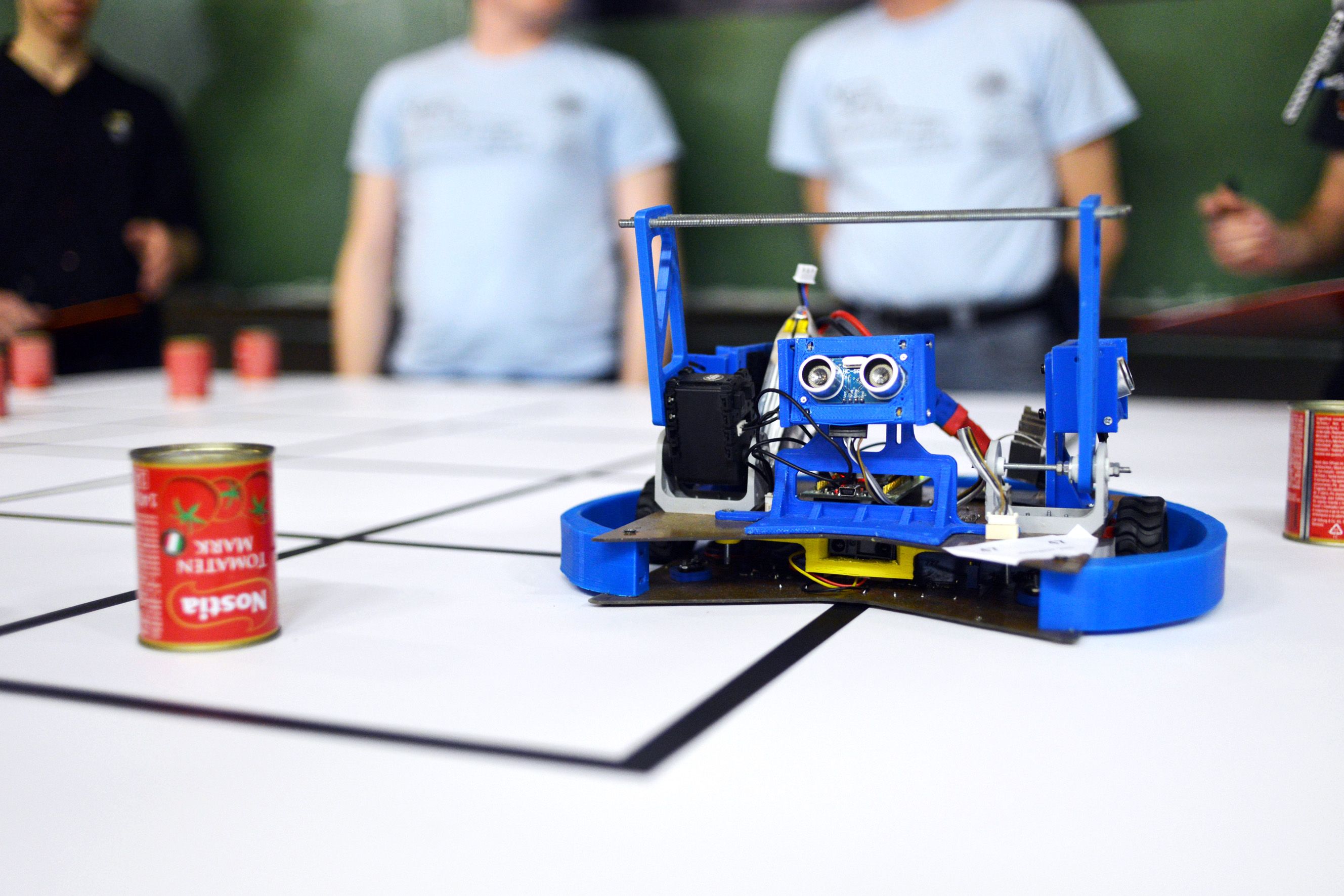 Obr. 2 Robot Pomidor 15 - víťaz kategórie Sklad kečupov