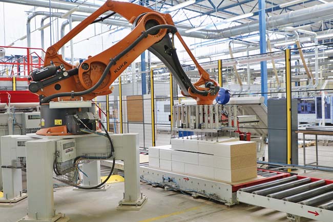 Robotické technológie na manipuláciu s DTD