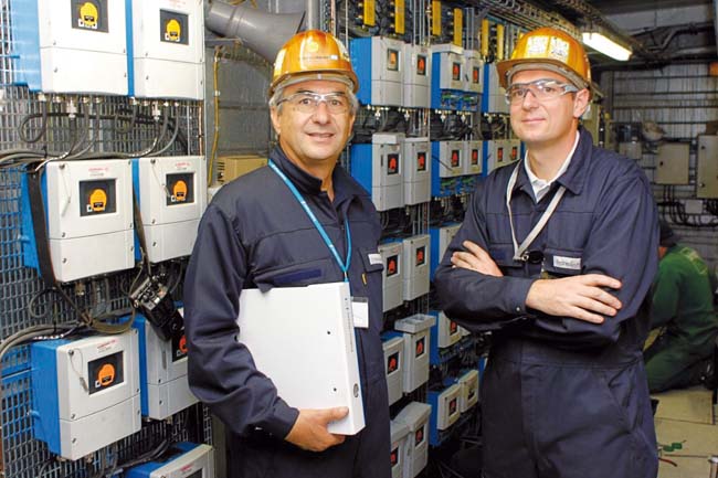 Technici spoločnosti Endress+Hauser