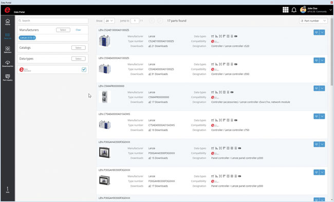 Nová verzia databázy eplan data portal - Components