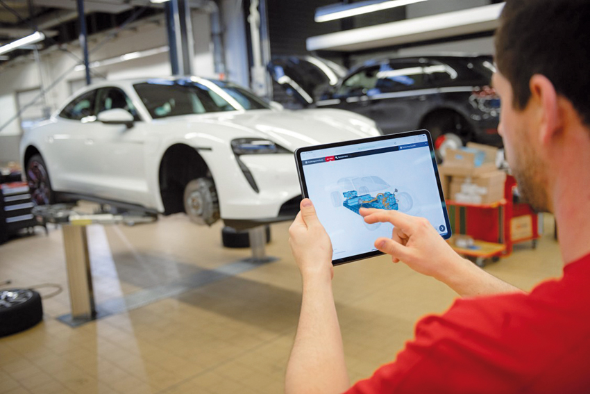 Porsche využíva na zlepšenie popredajných služieb rozšírenú realitu