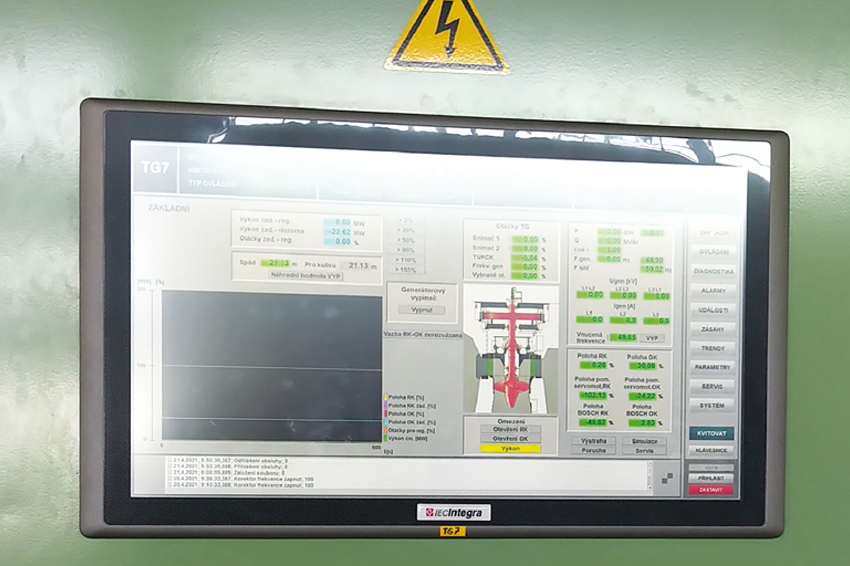 Modernizácia riadenia dvoch turbín elektrárne gabčíkovo - obr2